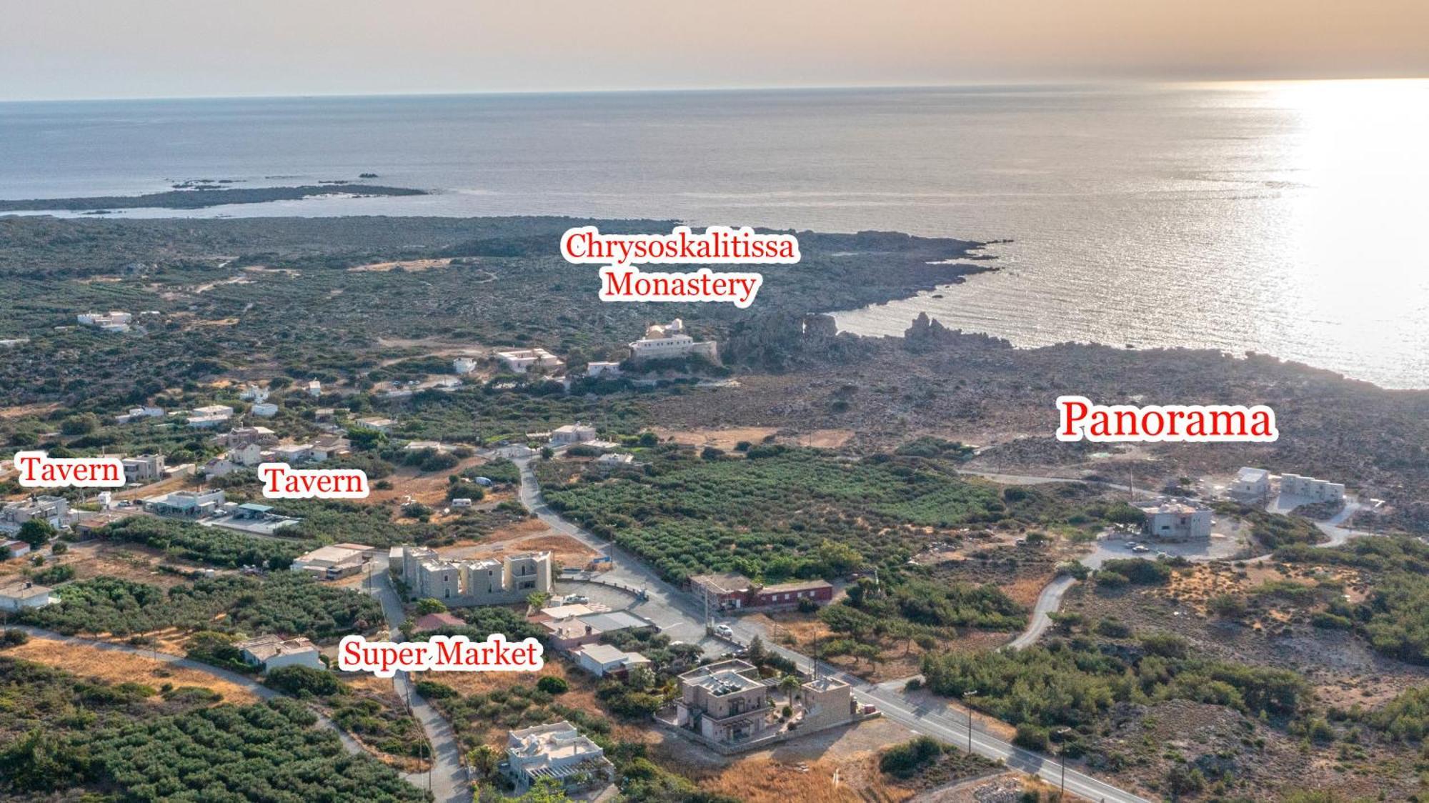 Apartmán Panorama Elafonisi Exteriér fotografie
